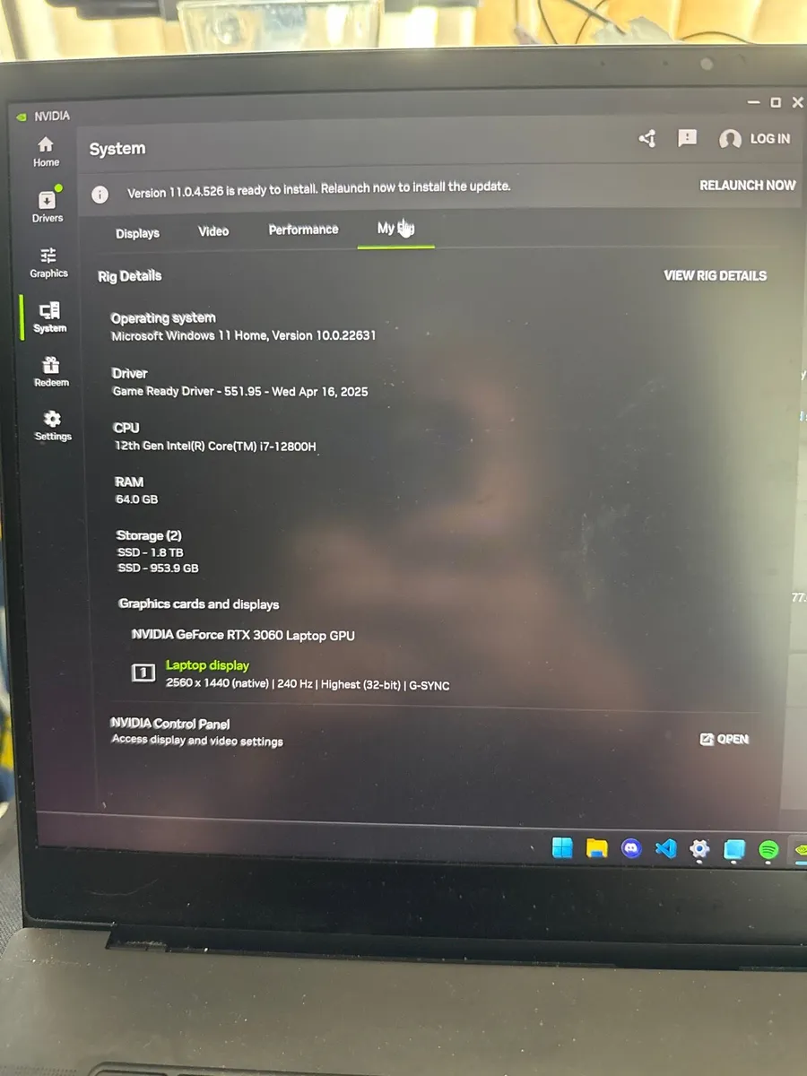 Razer Blade 15 3TB SSD RTX 3060 64gb RAM Intel i7 - Image 4