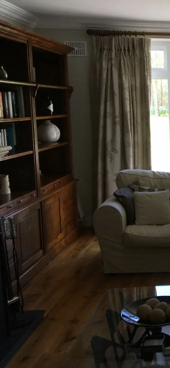 Large Bookcase with Ladder - Image 1