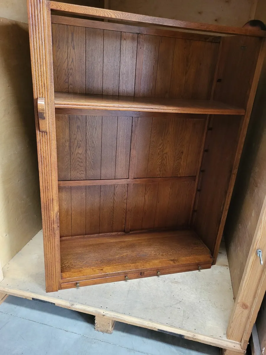 Large Bookcase with Ladder - Image 2