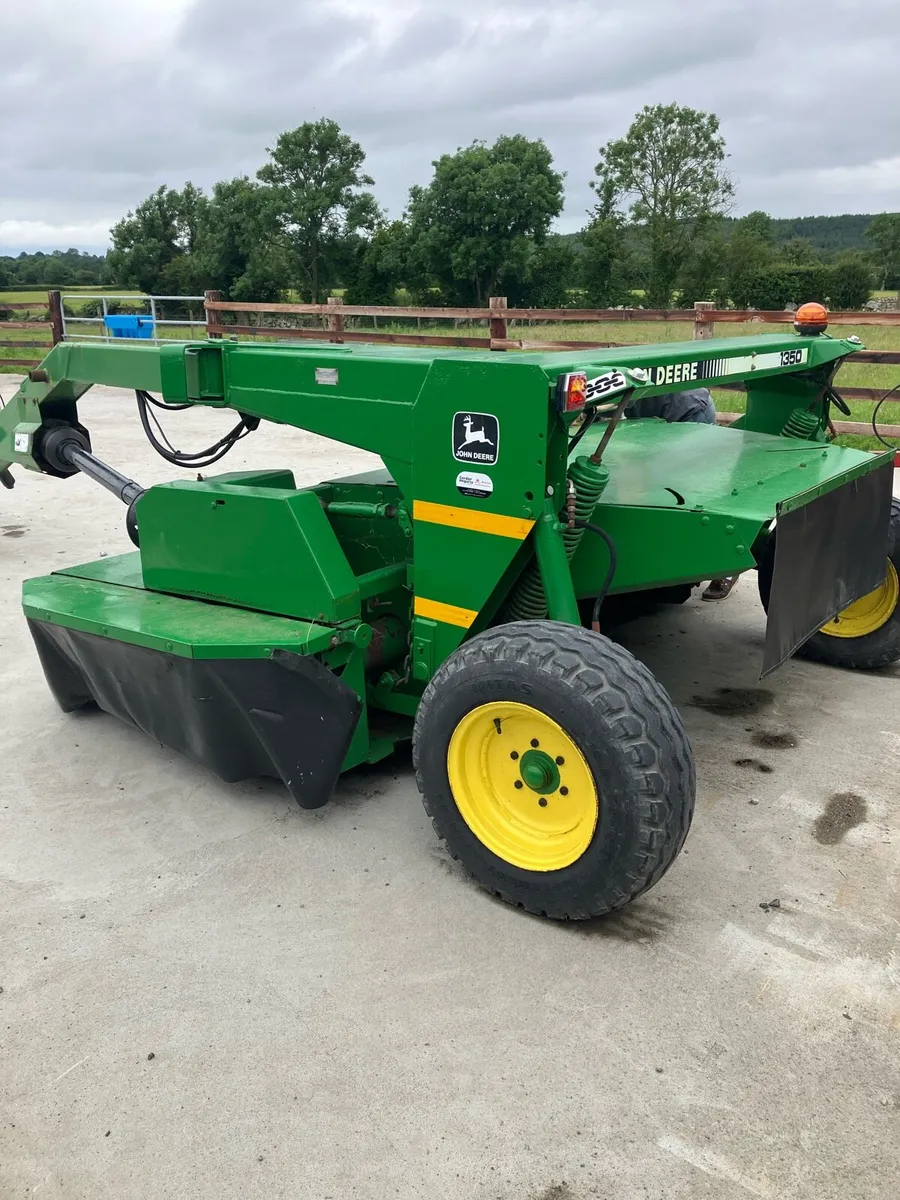 Mower. John Deere 1350 - Image 3
