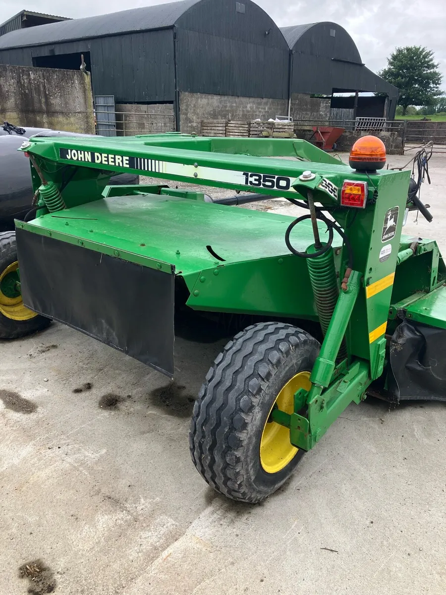 Mower. John Deere 1350 - Image 4