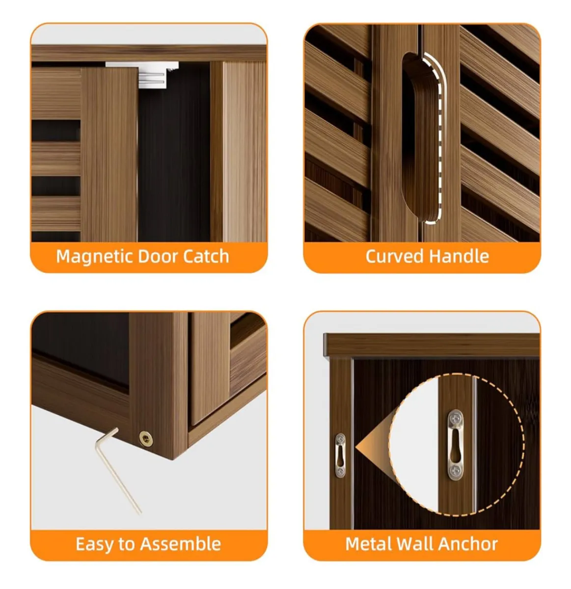 Medicine Cabinet Walnut - Image 2