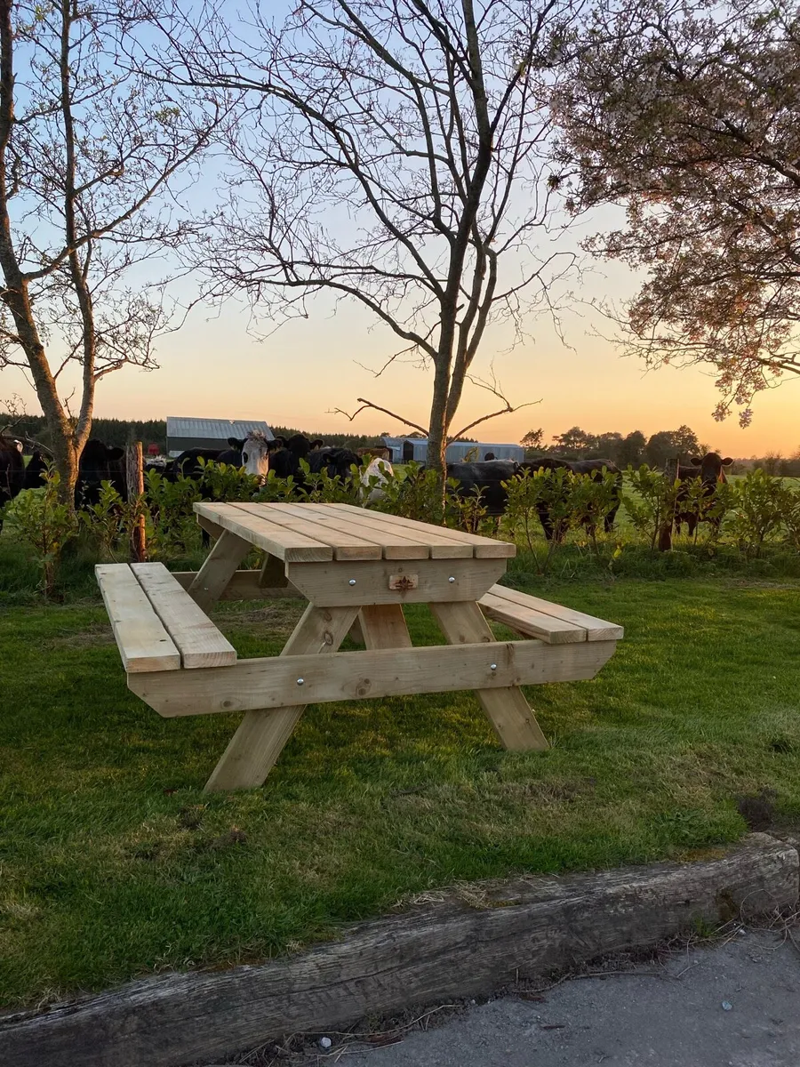 Heavy Duty Picnic Bench’s - Image 1