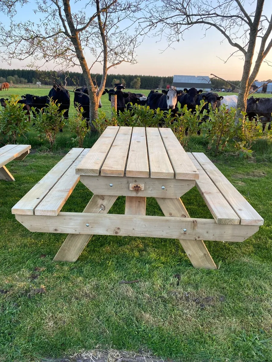Heavy Duty Picnic Bench’s - Image 2
