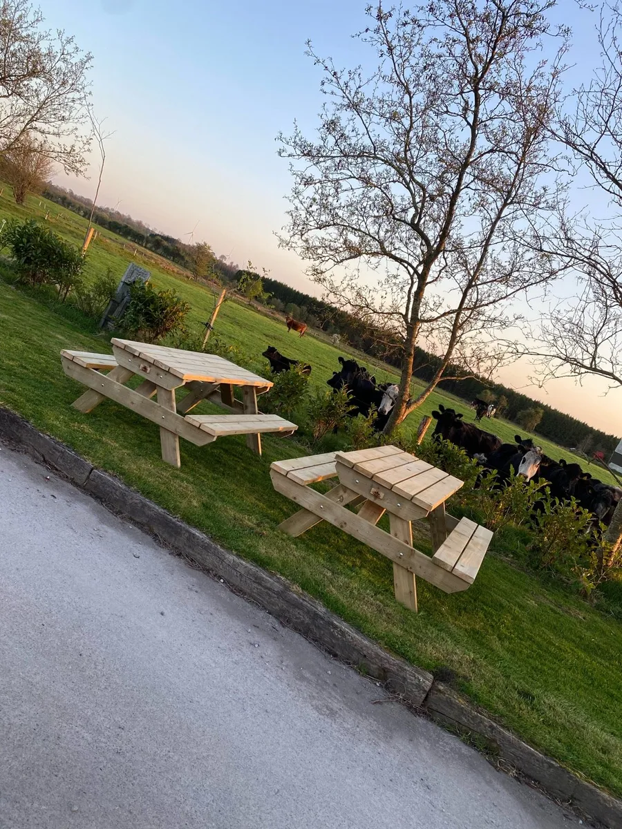 Heavy Duty Picnic Bench’s - Image 3