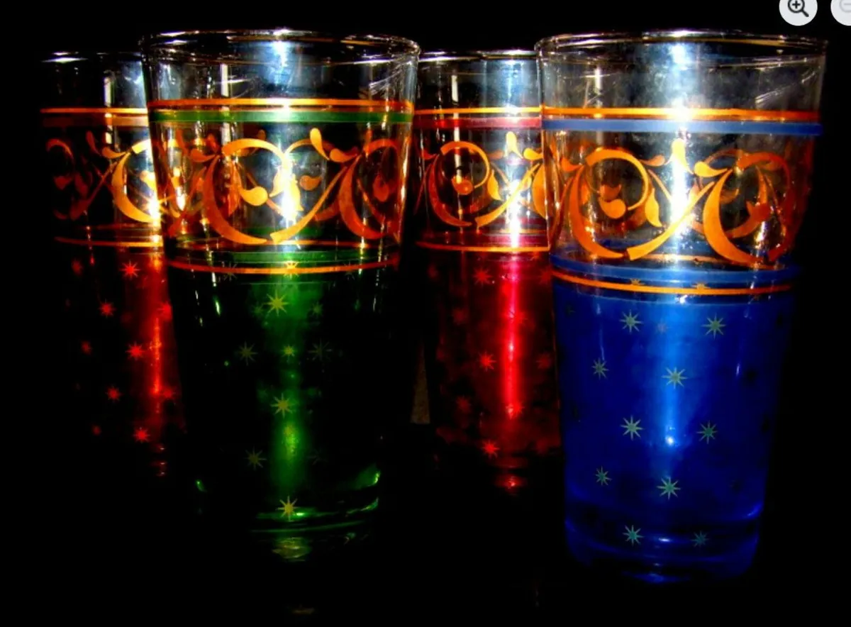 Vintage Harrods 'Marrakesh' Cocktail Glasses - Image 1