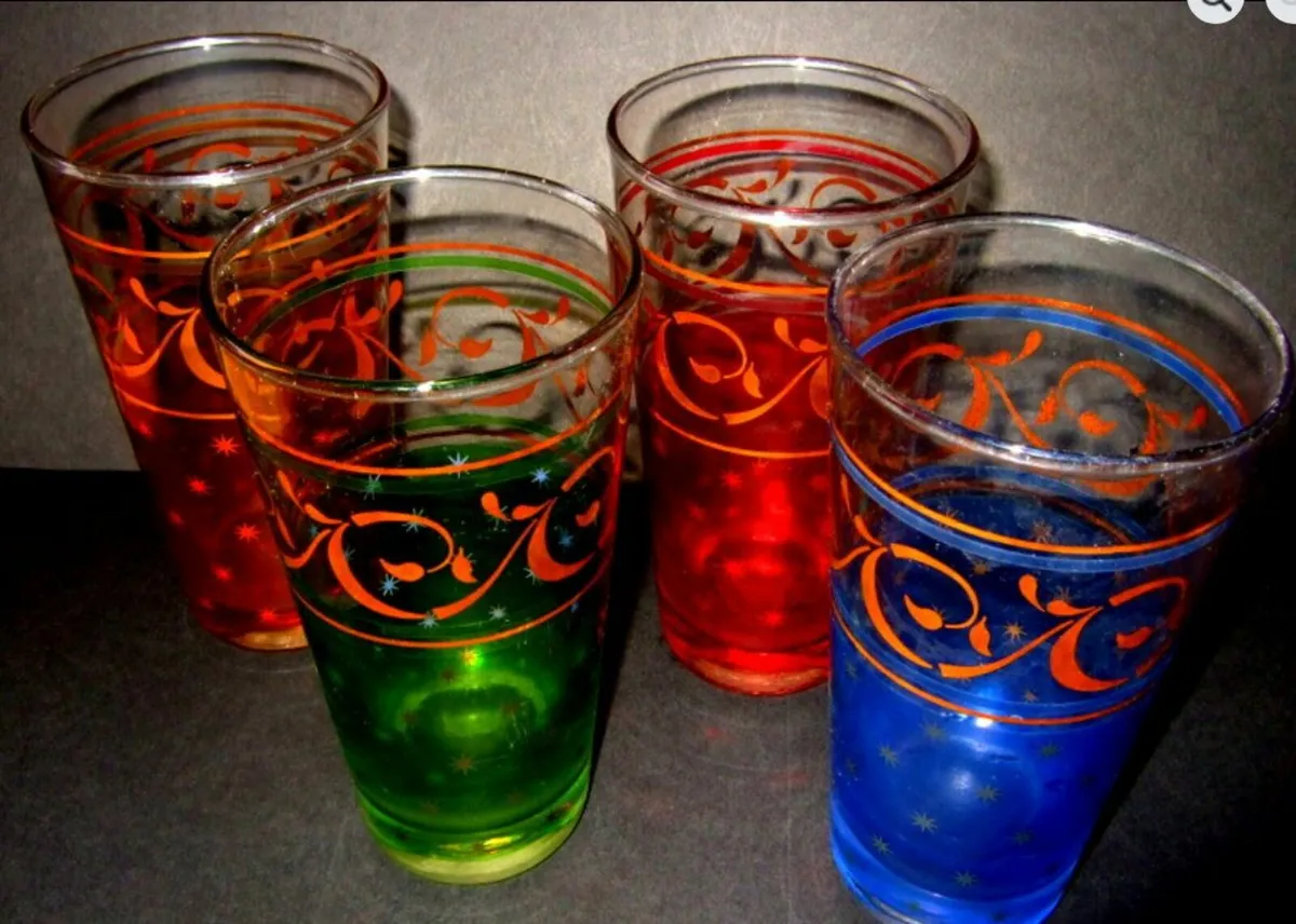 Vintage Harrods 'Marrakesh' Cocktail Glasses - Image 2