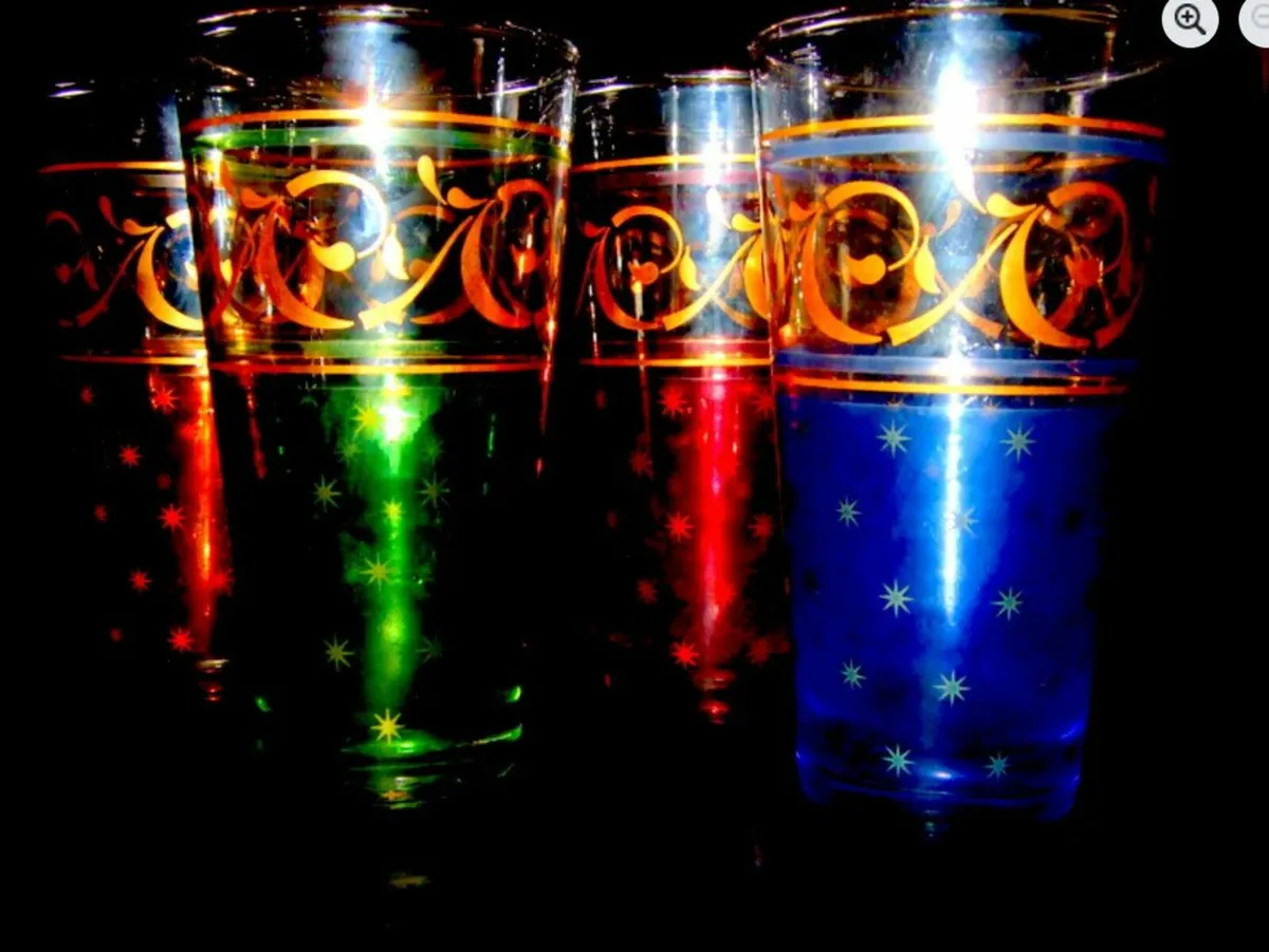 Vintage Harrods 'Marrakesh' Cocktail Glasses - Image 4