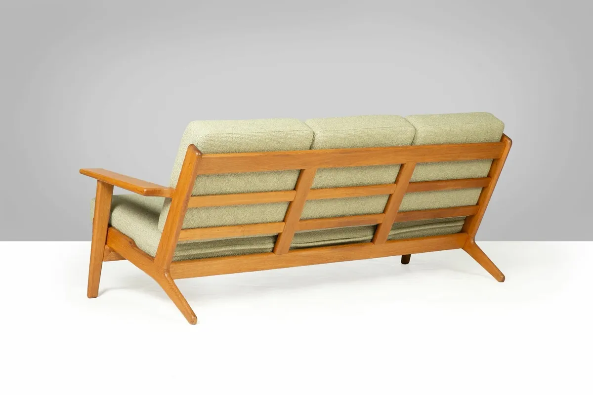 Hans Wegner Danish mid century 3 seater sofa - Image 2