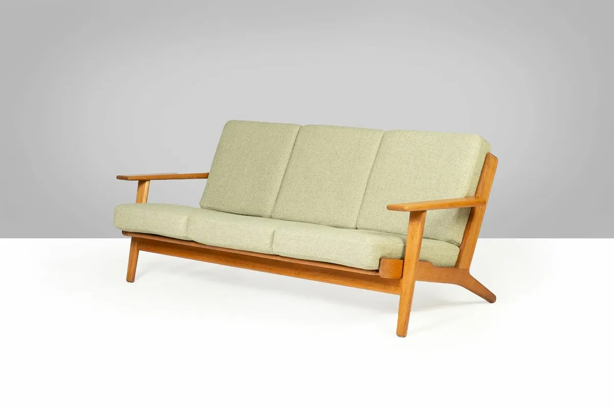 Hans Wegner Danish mid century 3 seater sofa - Image 3