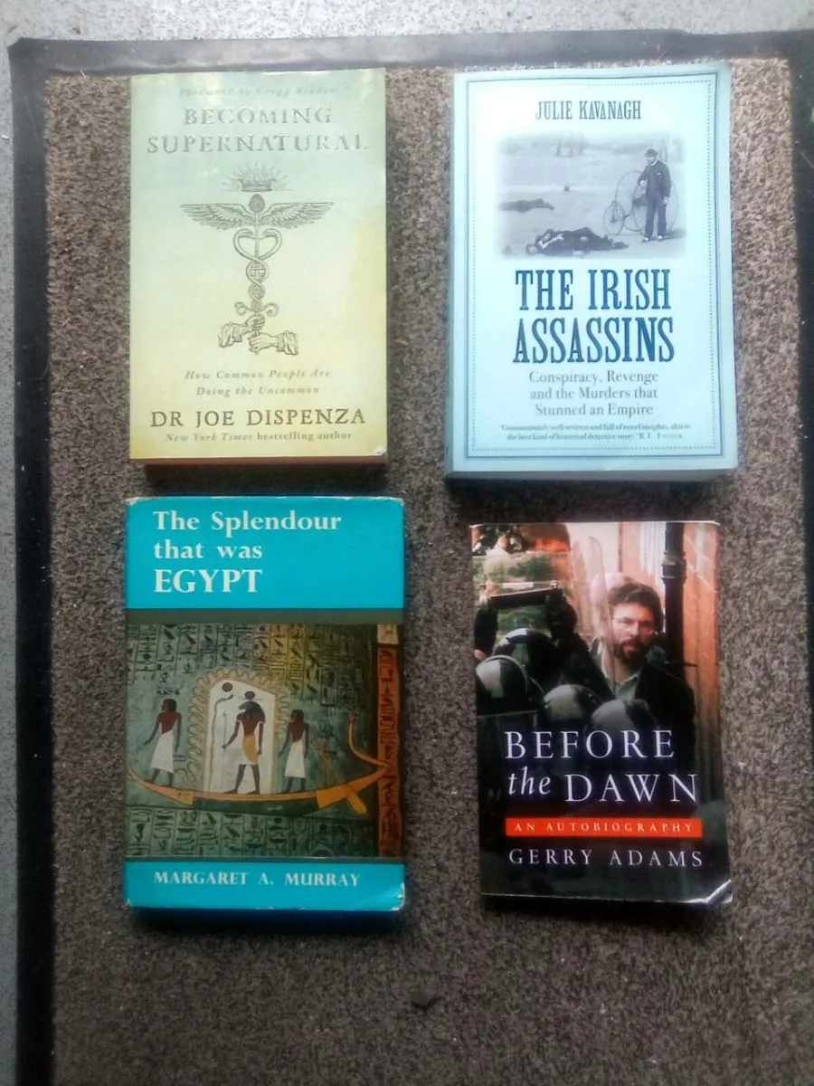 4.  BOOKS.  AS.   SHOWN - Image 1