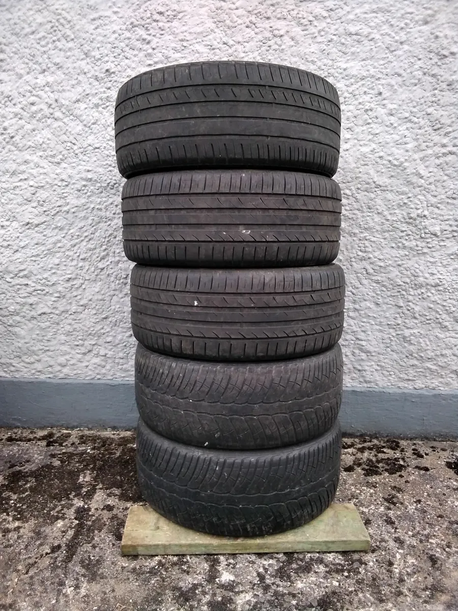 255/40/20 tyres x5 - Image 1
