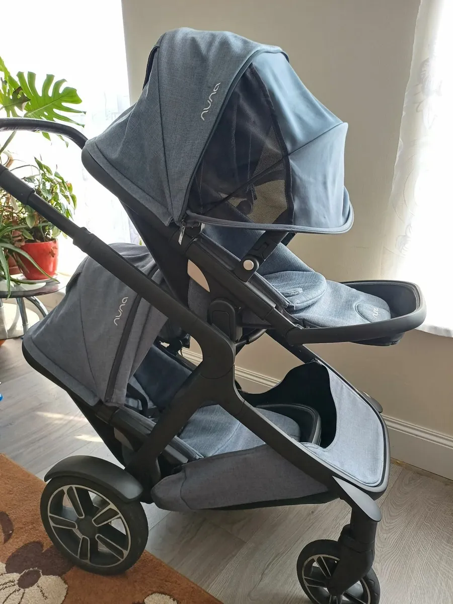 NUNA double pushchair demi grow & car seat BeSafe - Image 1