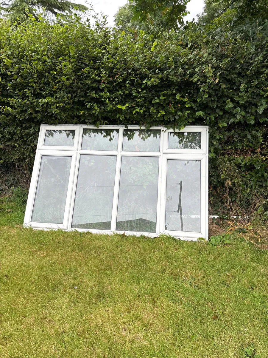 A double glazed window