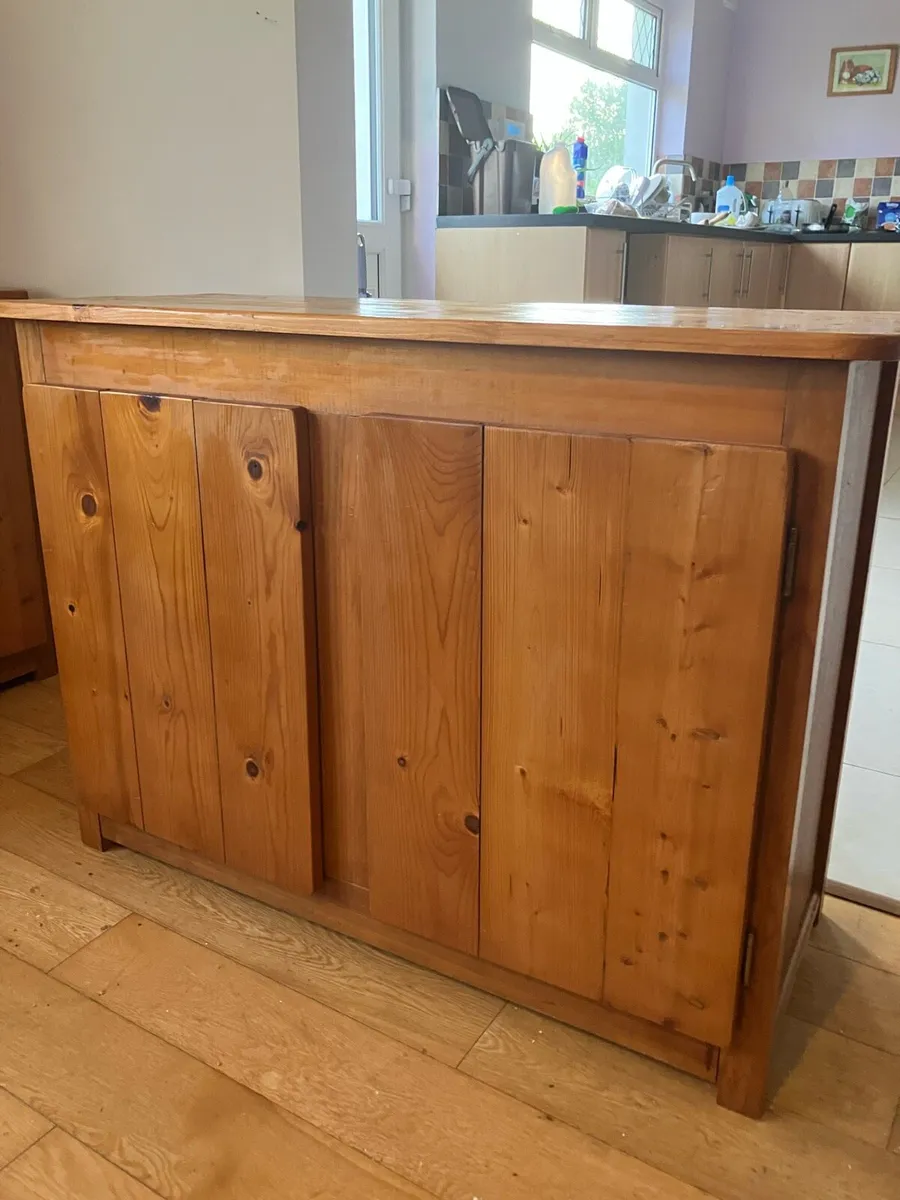 Solid pine cupboards - Image 1