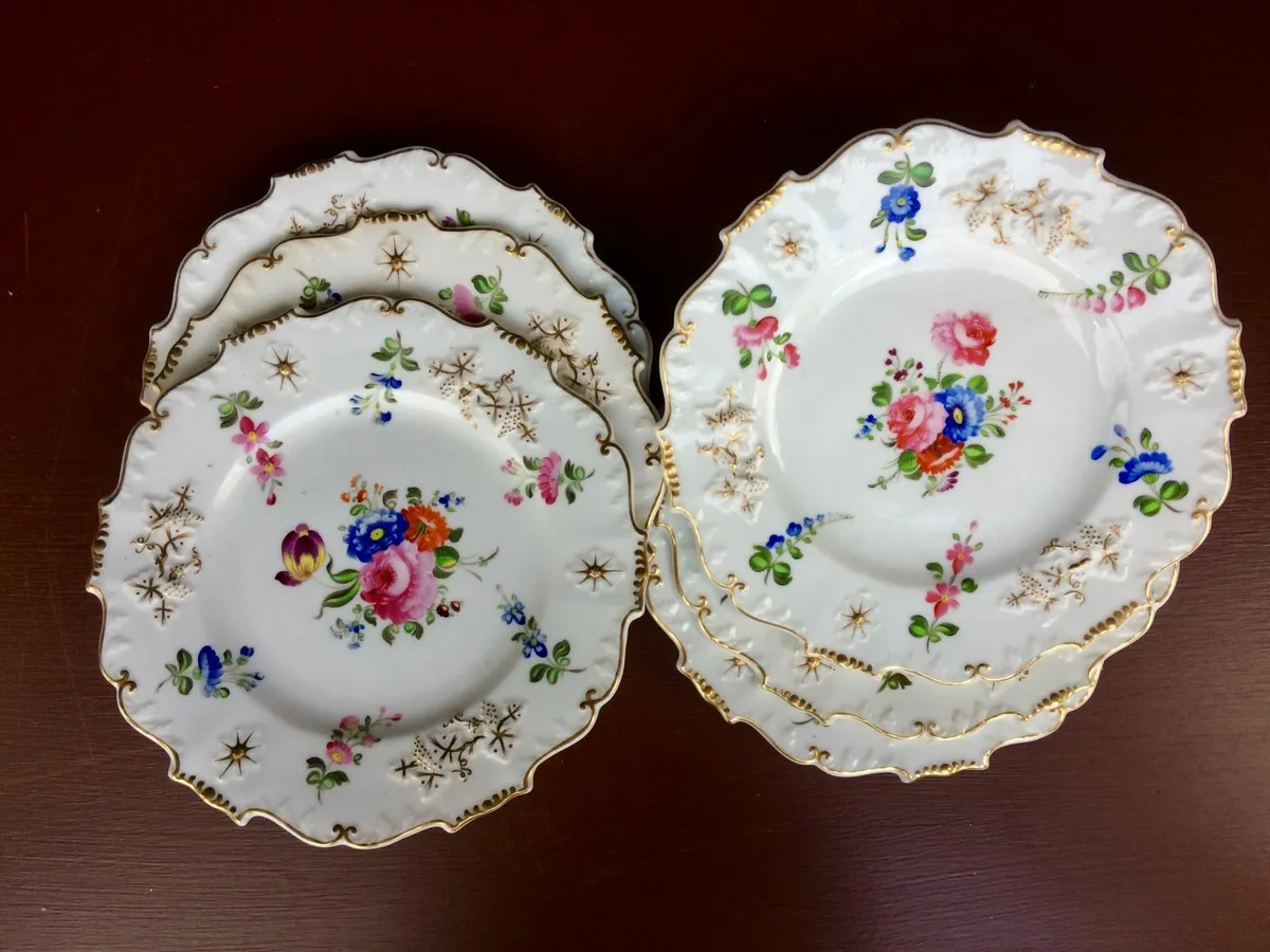 12 piece Victorian desert set - Image 4