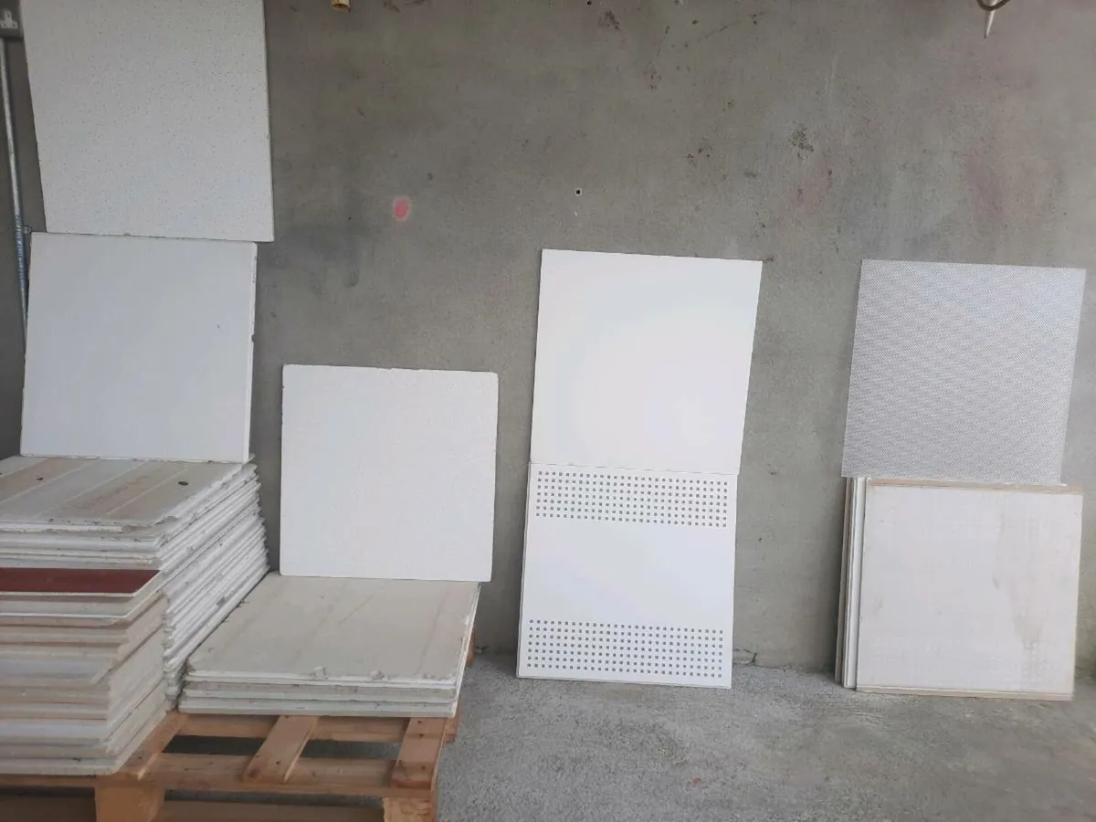 Selection of ceiling tiles