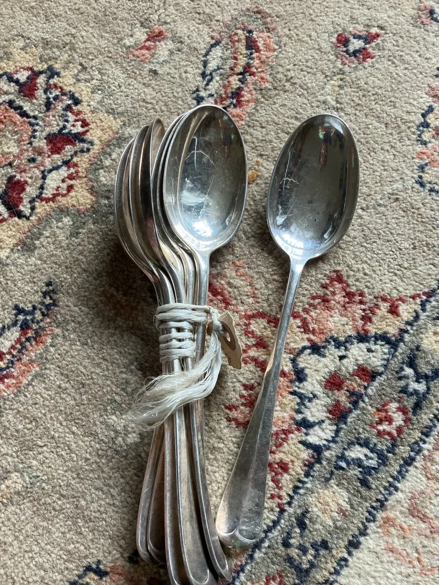 Seven EPNS Spoons