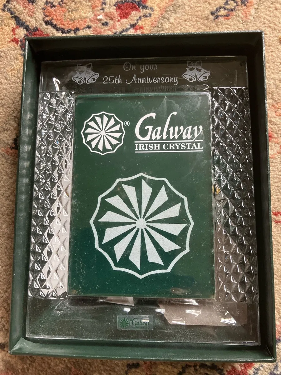 Galway crystal  frame