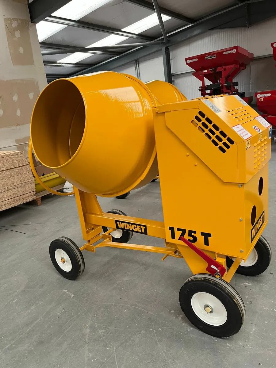 Winget 175L & 200L CEMENT MIXER - Image 4