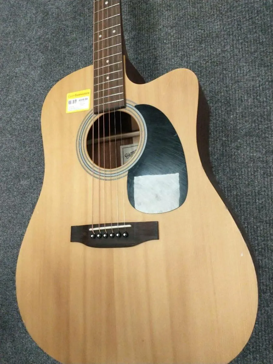 Sigma DMC-STE Semi Acoustic Guitar - Image 3