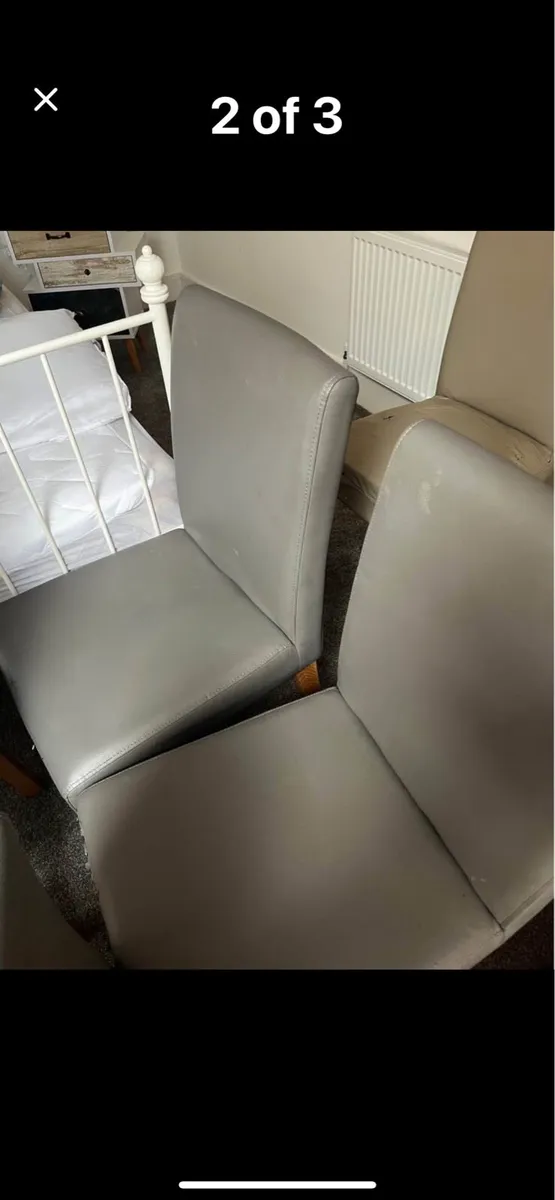 6 dinning chairs - Image 2