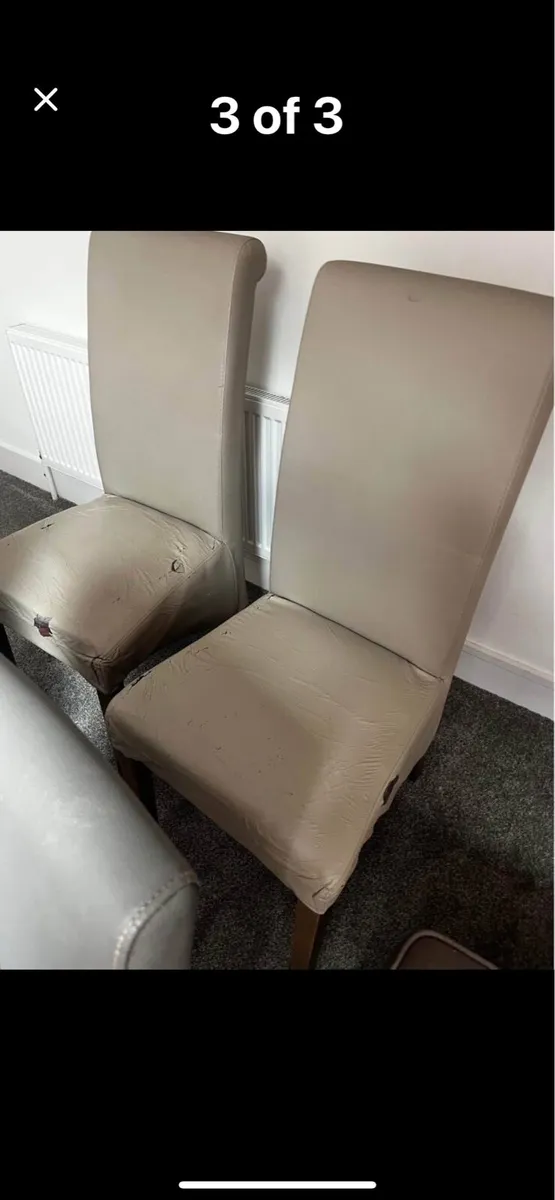6 dinning chairs - Image 3