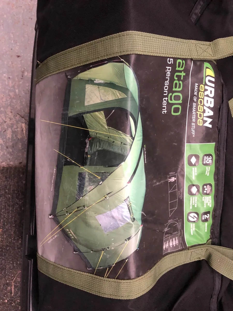 Urban escape 5 man tent for parts - Image 2