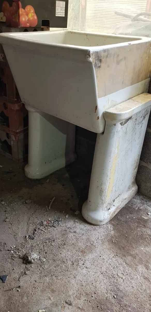 old ceramic butler sink - Image 4