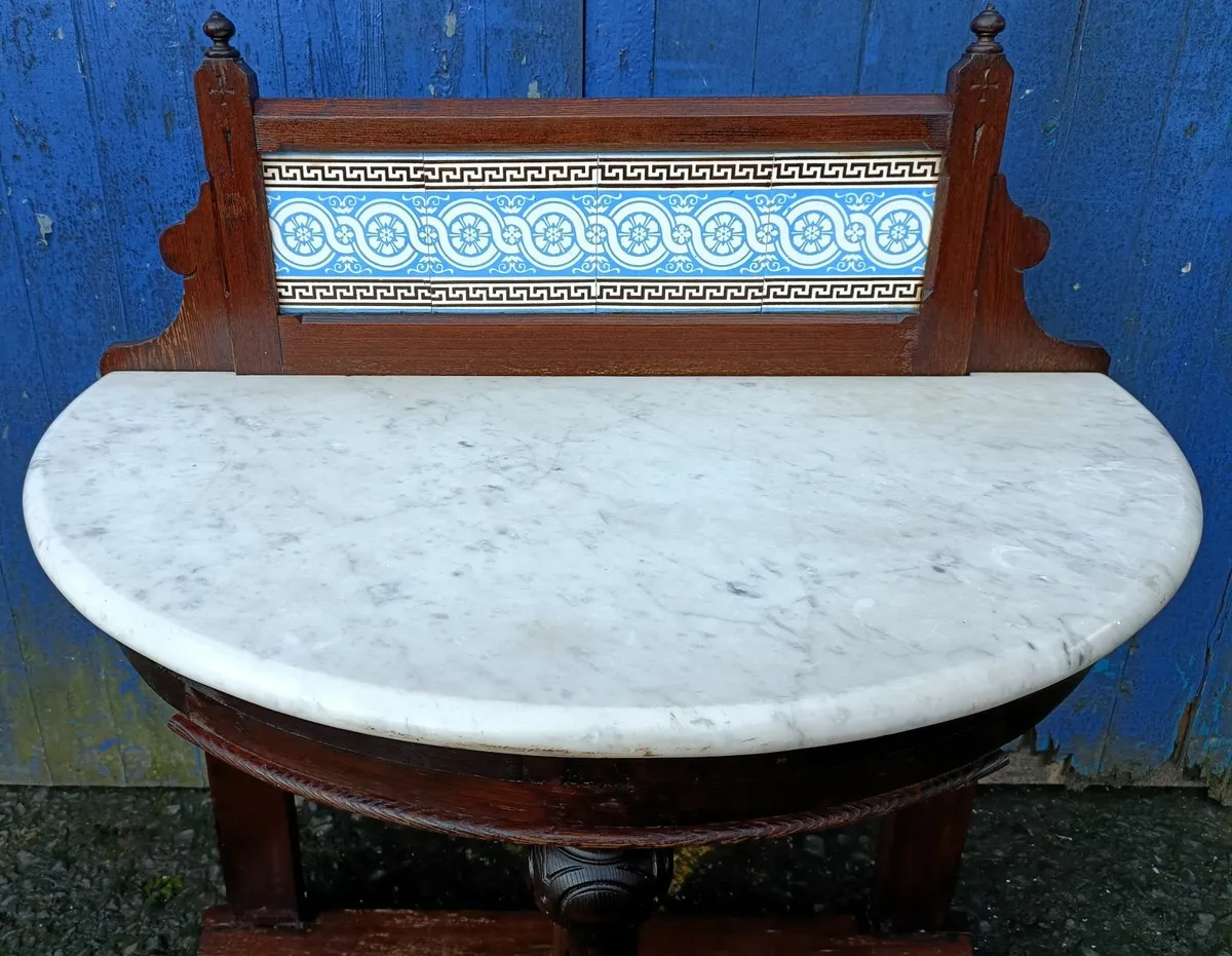 Marble Top Washstand - Image 2