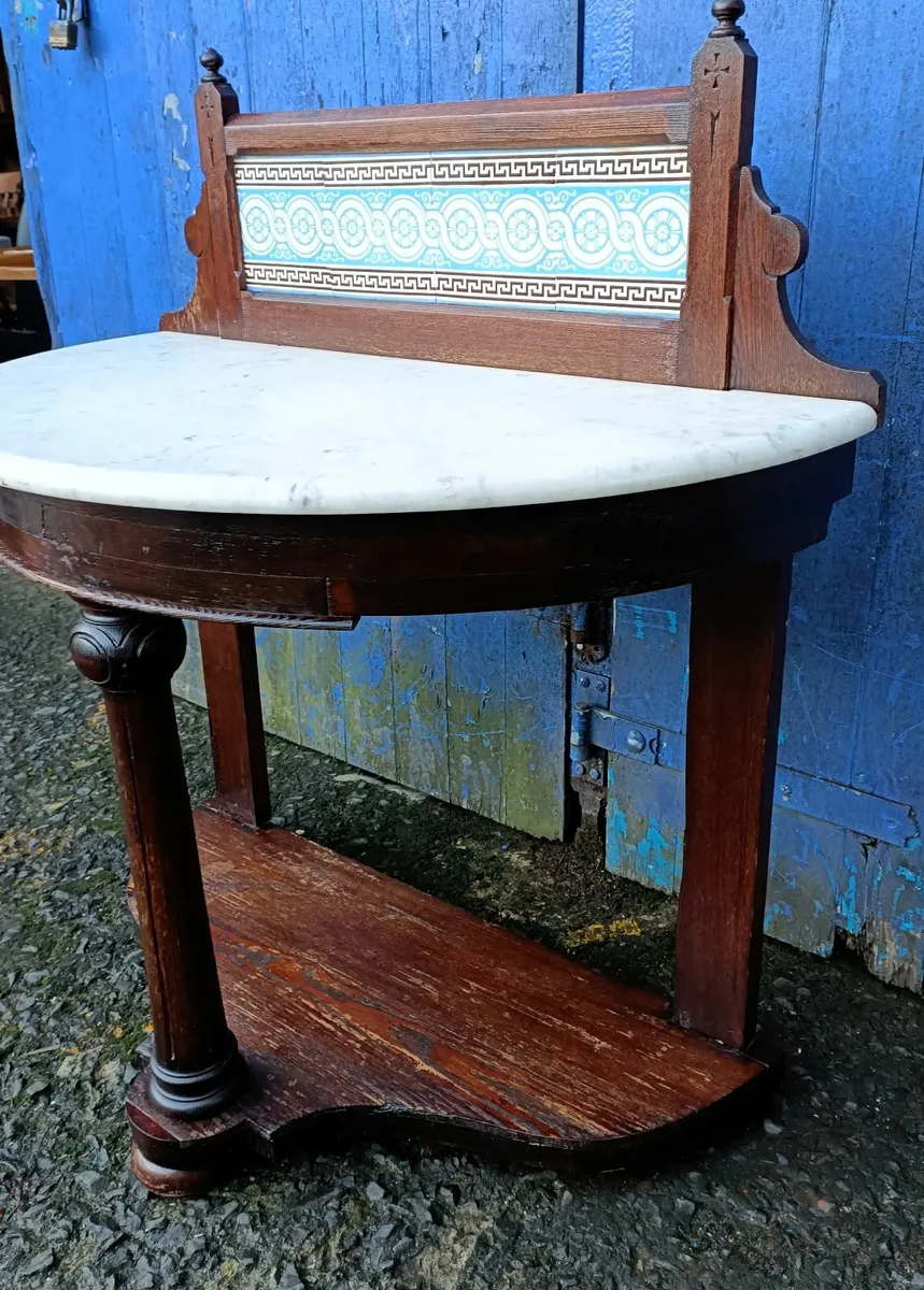 Marble Top Washstand - Image 3