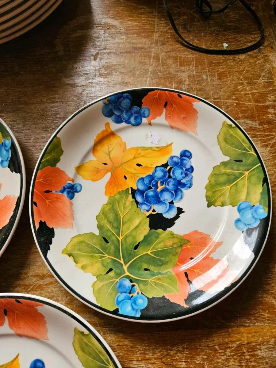 Vintage Arklow Pottery Noritake Plates x 3 - Image 3