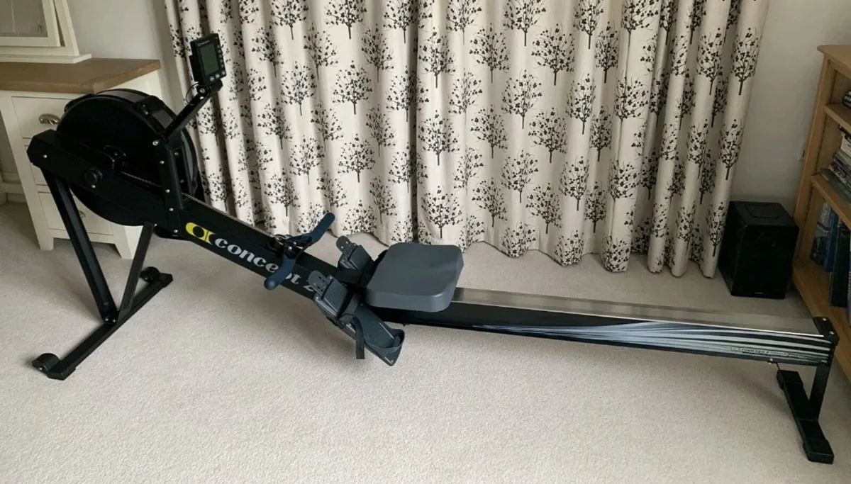 Rowing machine, concept 2, black - Image 1