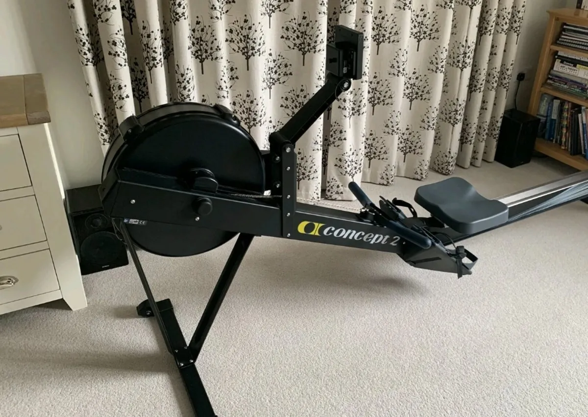 Rowing machine, concept 2, black - Image 4