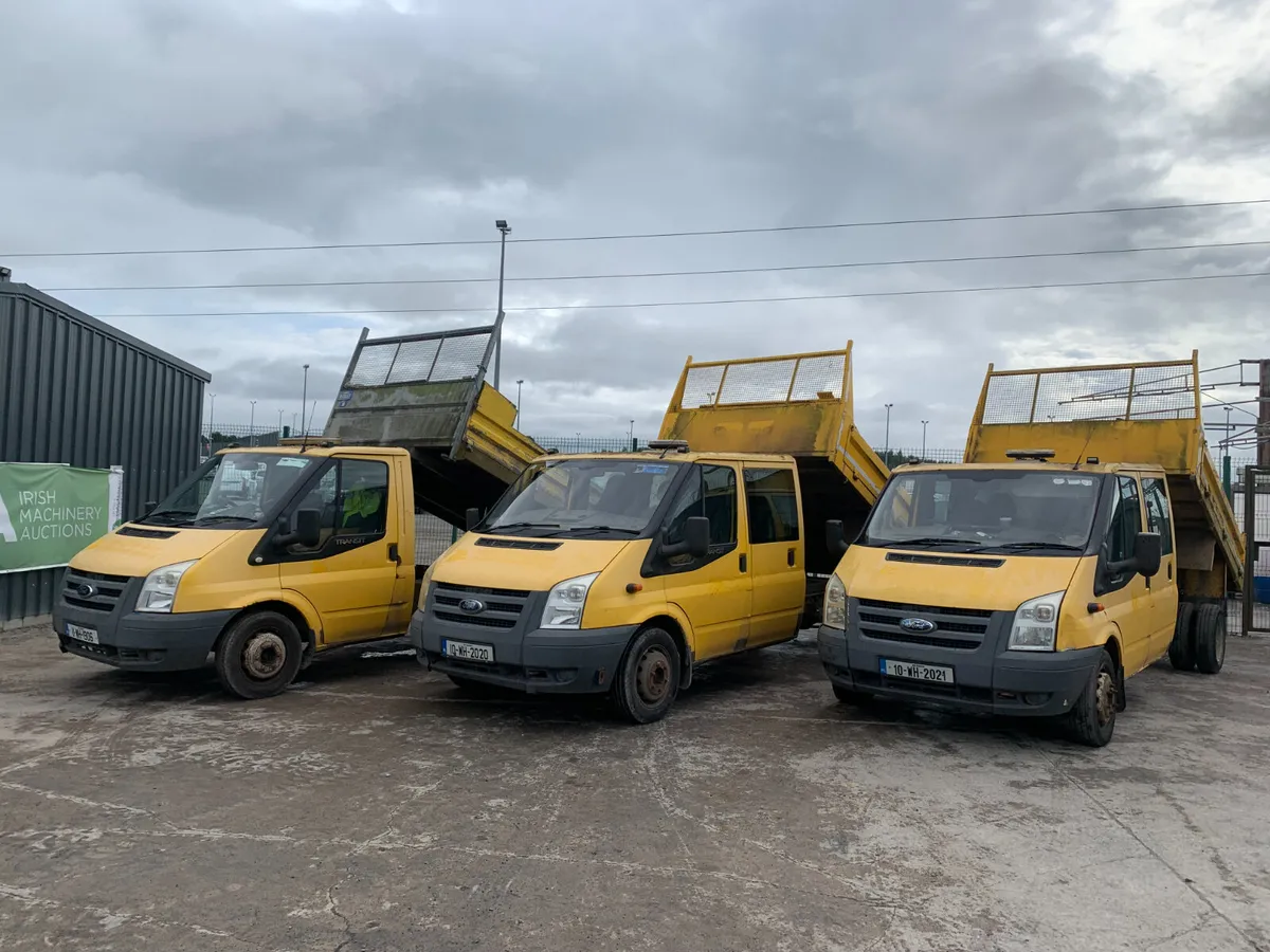 3  x UNRESERVED TRANSIT TIPPERS FOR AUCTION - Image 2