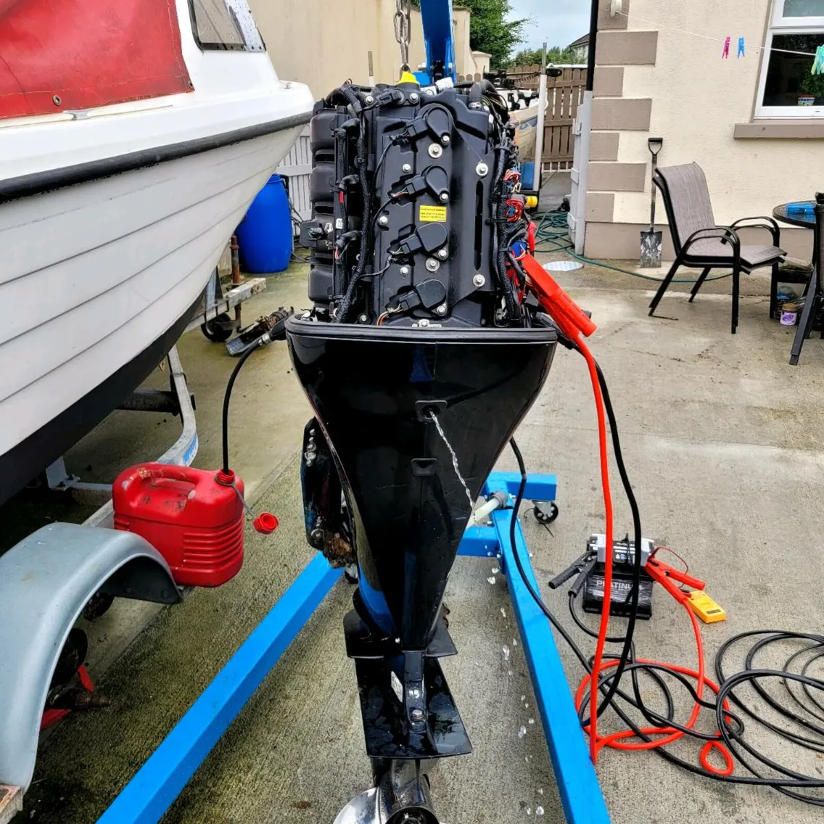 2009 mercury 115hp efi 4 stroke longshaft - Image 1