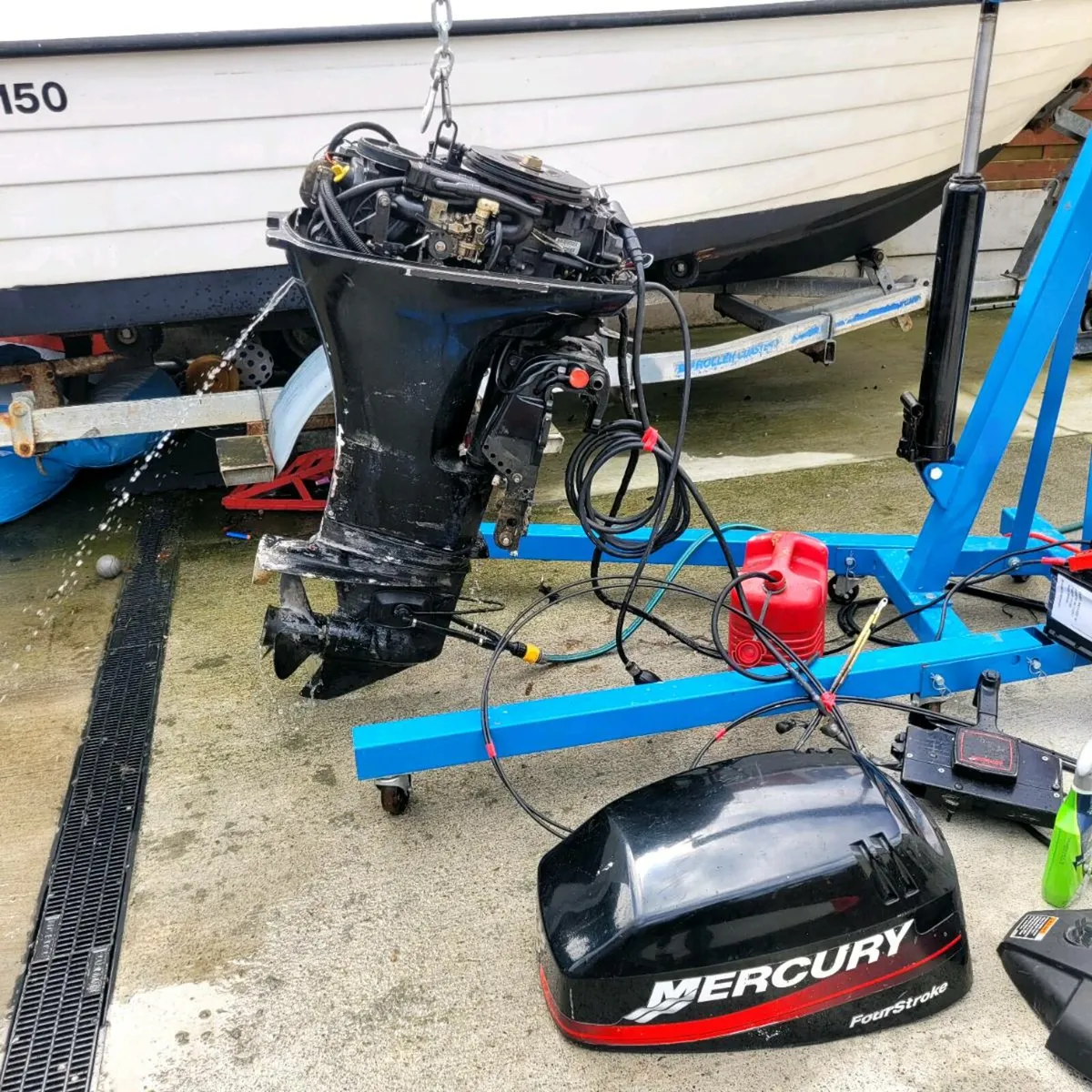 2003 Mercury 25hp 4 stroke longshaft - Image 1