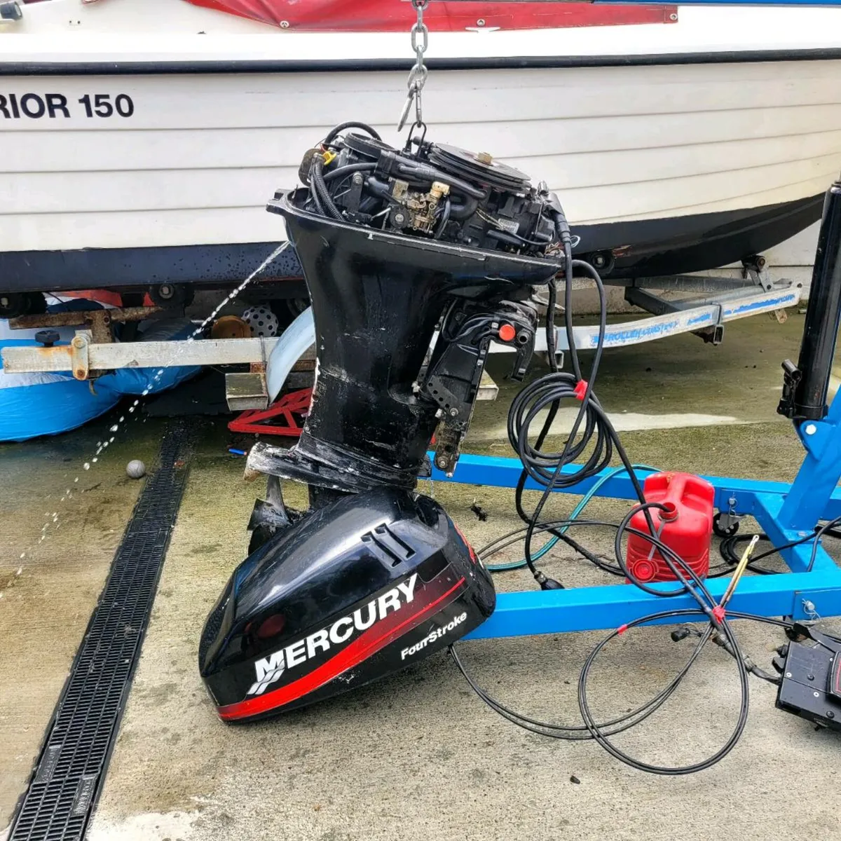 2003 Mercury 25hp 4 stroke longshaft - Image 4