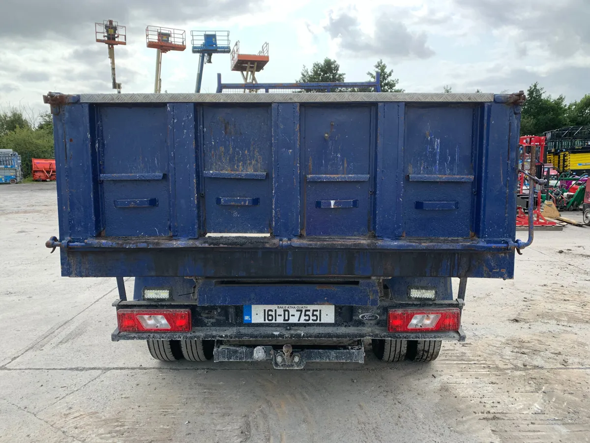 BID ONLINE NOW - 2016 FORD TRANSIT CREW CAB TIPPER - Image 4