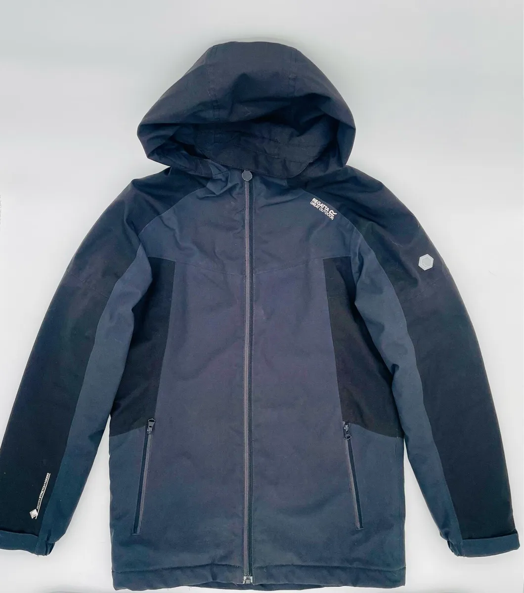 Regatta Black Rain Coat - Image 1