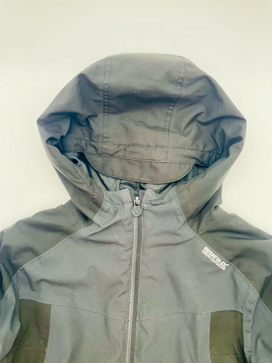Regatta Black Rain Coat - Image 3