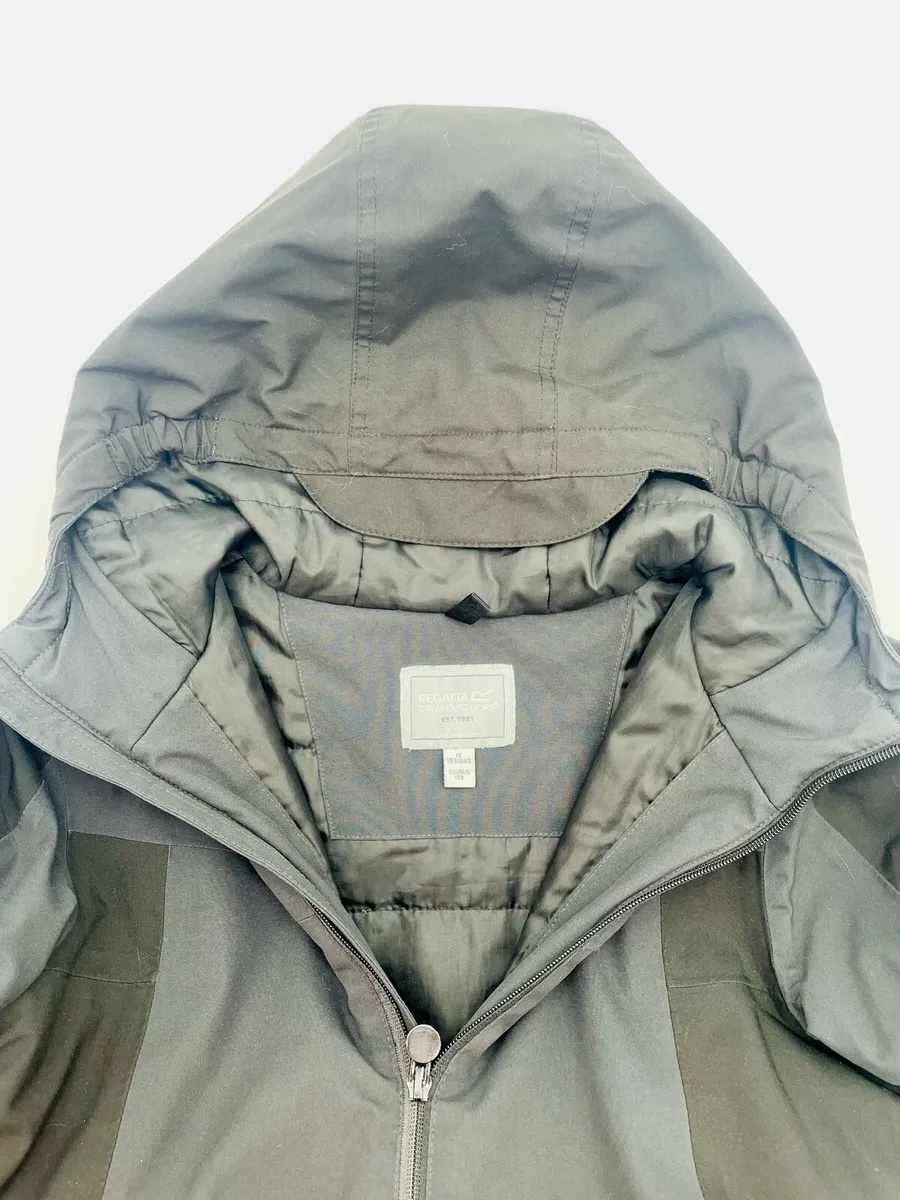 Regatta Black Rain Coat - Image 4