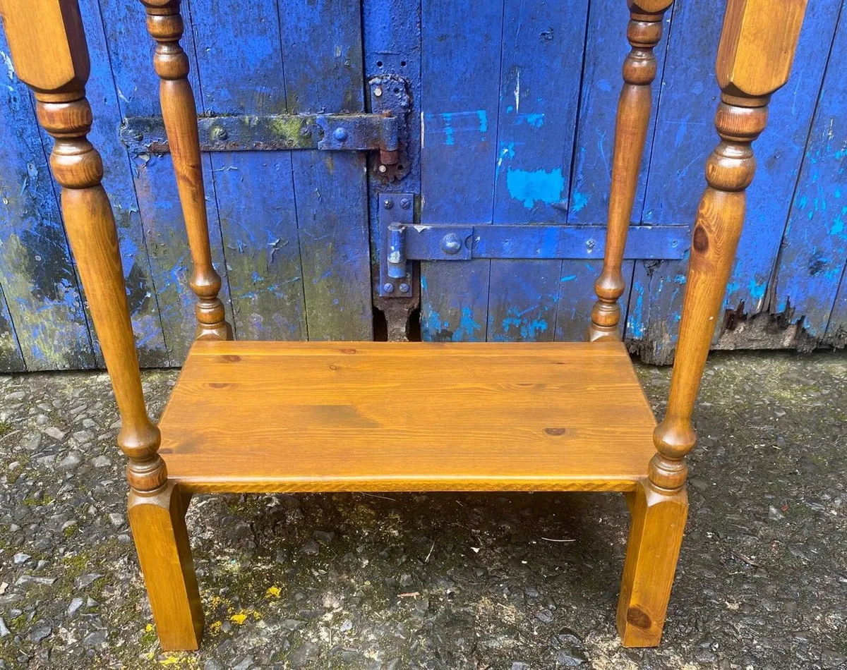 Vintage Wooden Washstand - Image 4