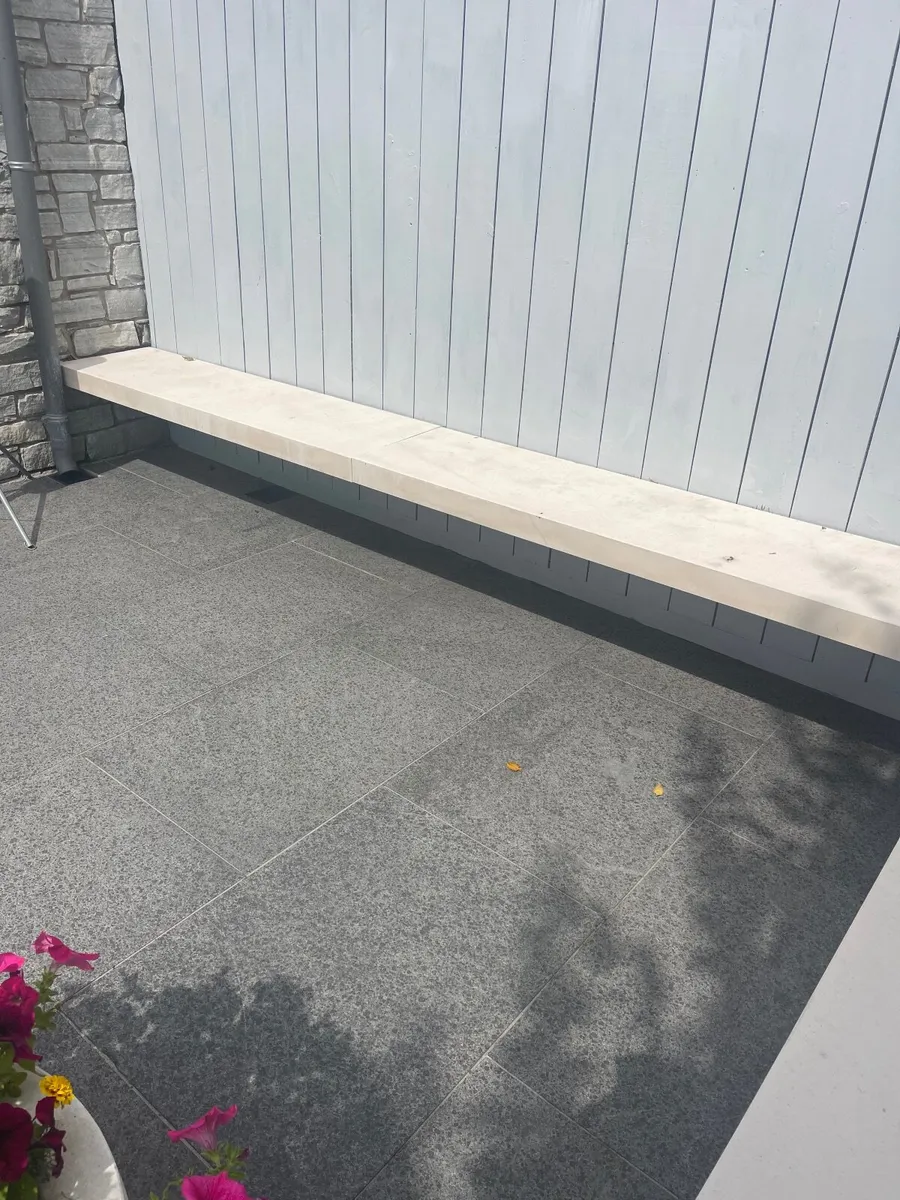 Garden Stone/Granite Bench Corner seating - Image 4