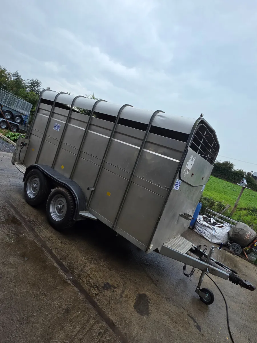 12ft hudson livestock trailer - Image 1