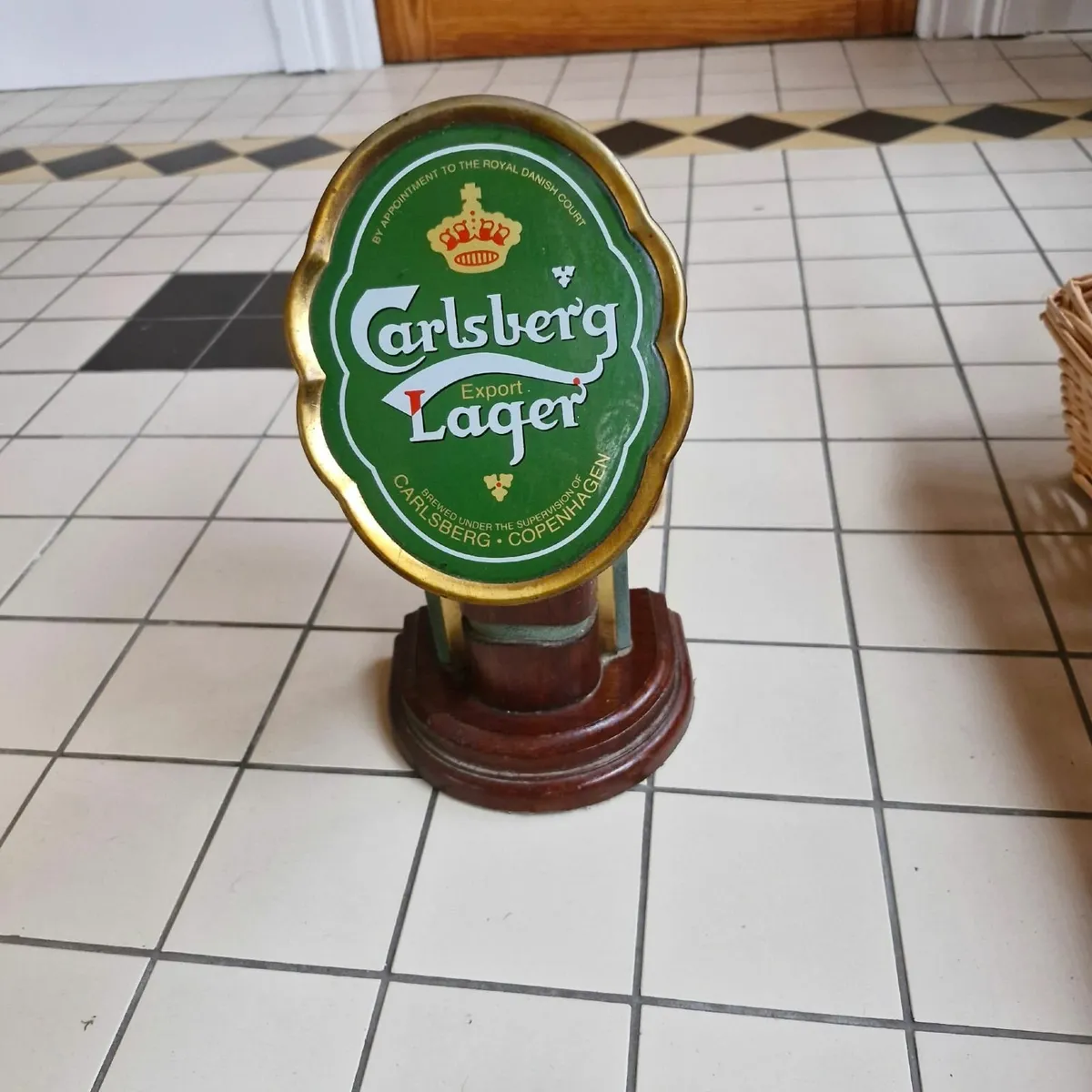 Vintage Carlsberg Pub Tap - Image 2
