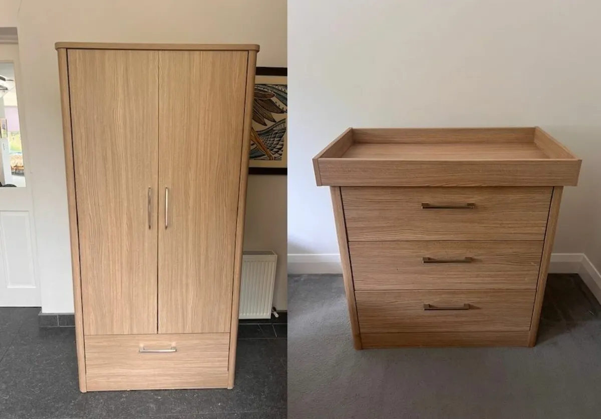 Mamas & Papas Wardrobe, Chest of Drawers / Changer - Image 1