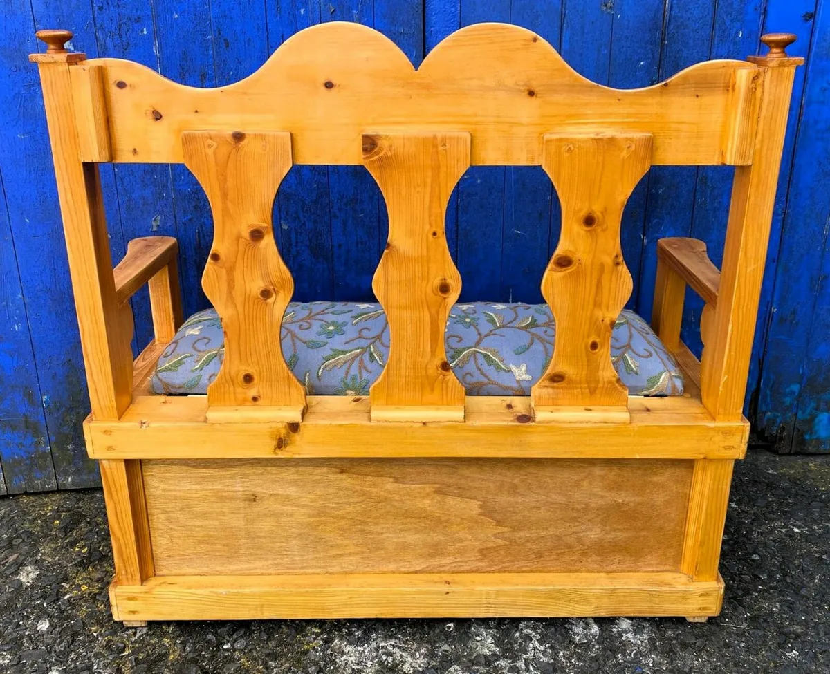Pine Monks Bench - Image 4