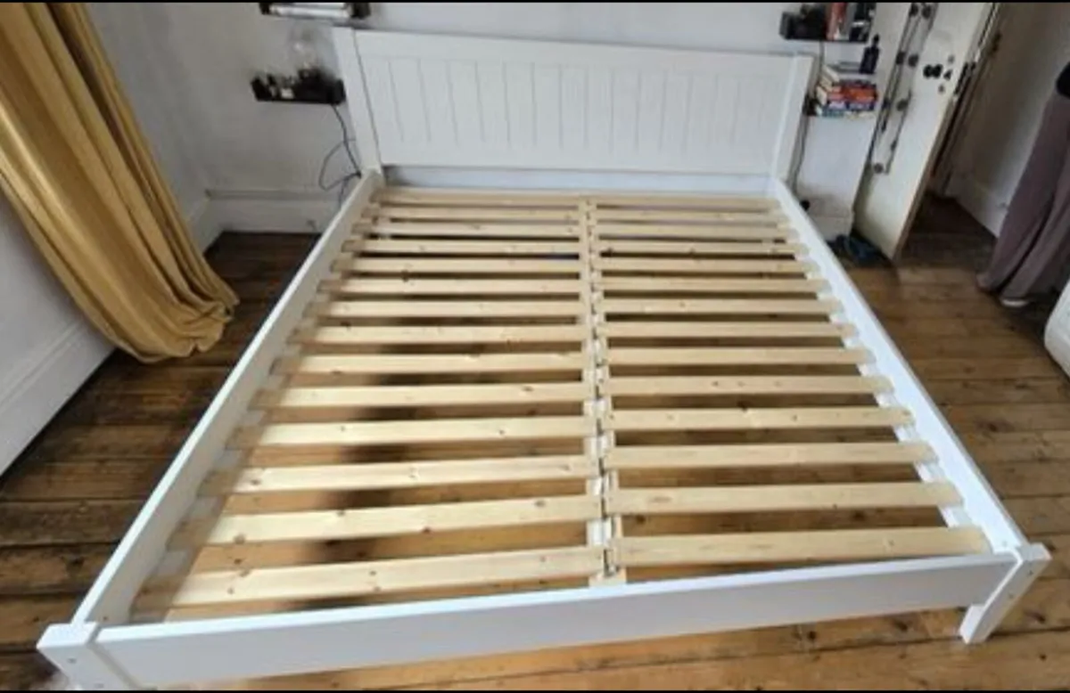 Magnificent SuperKing Size Wooden Bed - Deliver