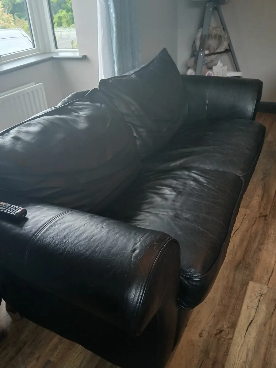Leather Couches - Image 1